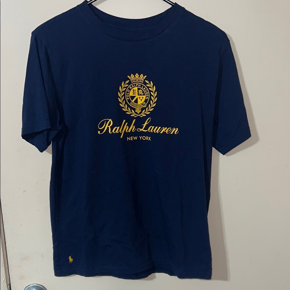 Ralph Lauren Boys Large Navy Blue T-Shirt